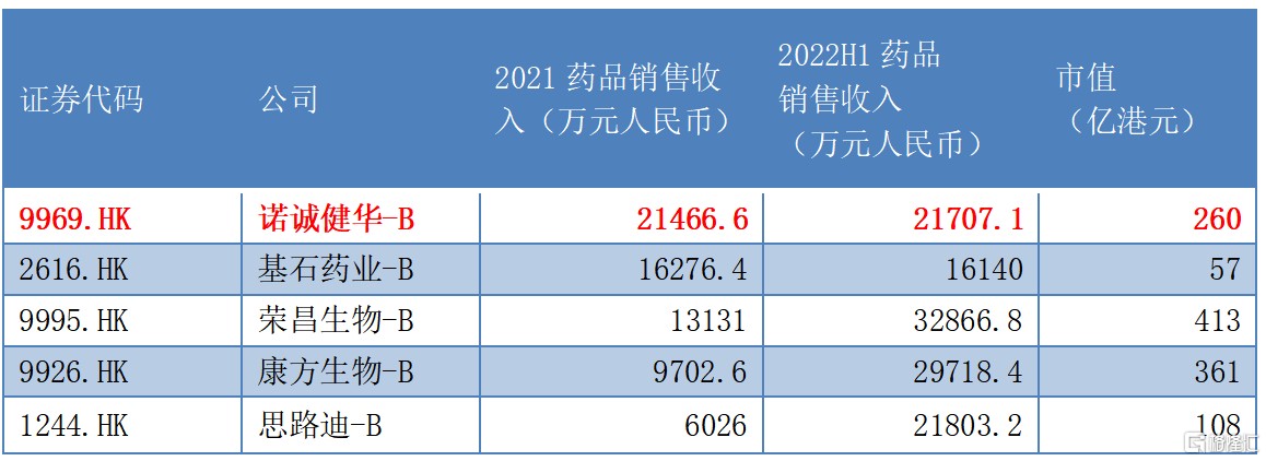 诺诚健华(9969.HK/688428.SH)：下一个“隐形成长冠军”