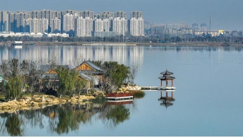 首批幸福河湖仅有的湖泊试点，铸就滁州大美明湖