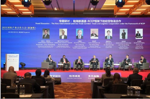 2023国际产业合作大会（新加坡）分议题研讨会畅谈陆海新通道